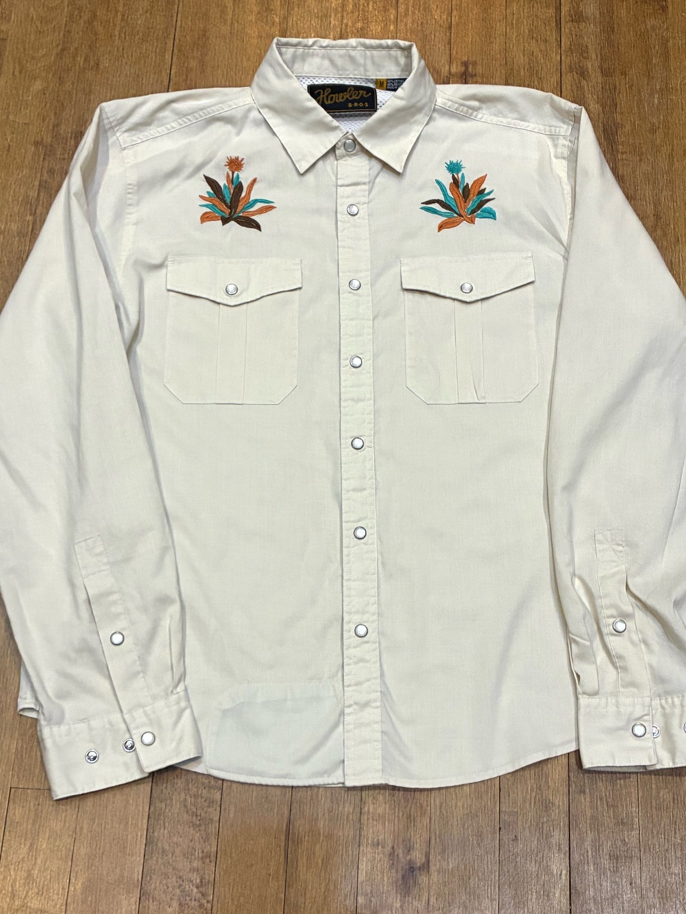 Howler Brothers - Embroidered Gaucho Agave Flower - MEDIUM